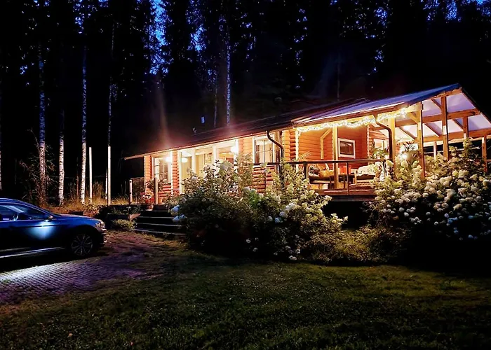 Hirsimoekki Kansallispuistossa Chalet