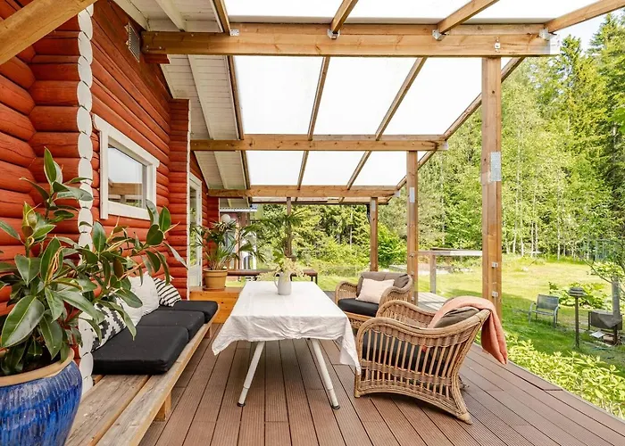 Hirsimoekki Kansallispuistossa Chalet